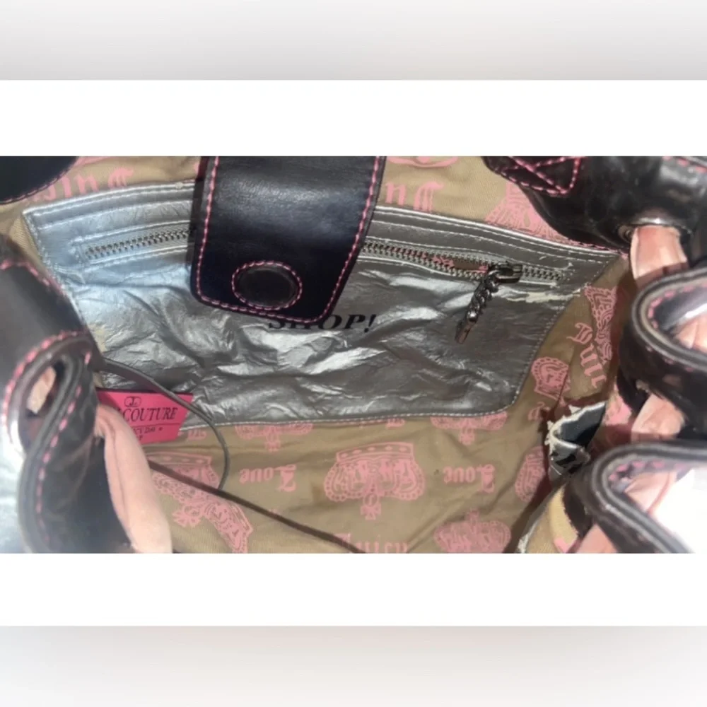 JUICY COUTURE ❤️❤️ VINTAGE Y2K SATCHEL BAG - Picture 10 of 16